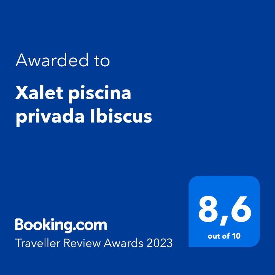 Xalet Piscina Privada Ibiscus L'Ametlla de Mar Exterior foto